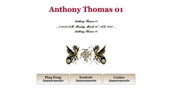 Desktop Screenshot of anthonythomas01.com